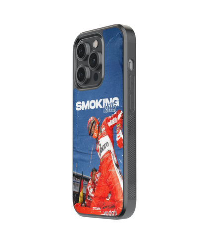 Smoking Hot Lap | F1 / Cars - Glass Case | Code: 433