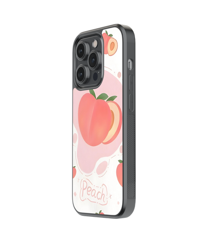 Peachy Paradise | Pinteresty Glass Case Cover | Code: 273