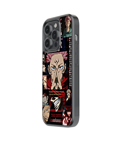 Cursed Gesture | Jujutsu Kaisen - Glass Case Cover | Code: 191