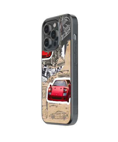 Retro Racer | F1 / Cars - Glass Case | Code: 431