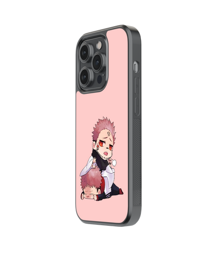 Playful Duel | Jujutsu Kaisen - Glass Case Cover | Code: 201
