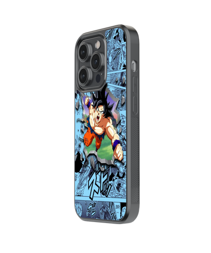 Goku's Furious Flight | Dragon Ball - Glass Case Cover | Code: 114