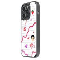 Ink Bloom | Scribble - Glass Case | Code: 308